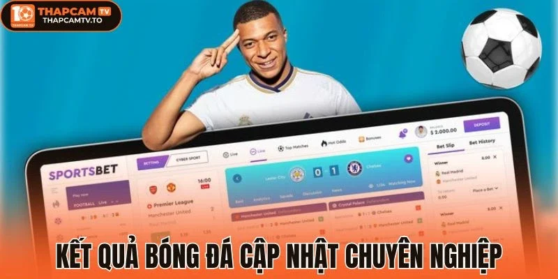 Kết quả bóng đá cập nhật trên quy trình chuyên nghiệp