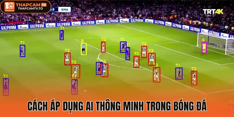 Cách áp dụng AI thông minh trong bóng đá