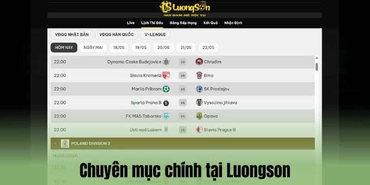 LuongsonTV cung cấp những gì cho người dùng? 